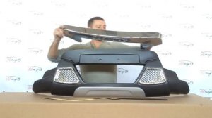 Накладки на бампер передние Nissan Qashqai 2008-14