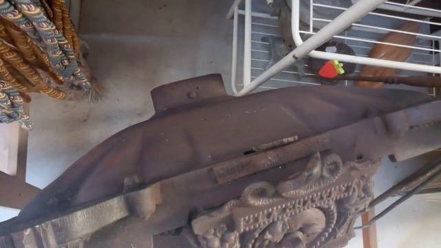 Камин художественное литьё ,чугун , Париж 1890 годы