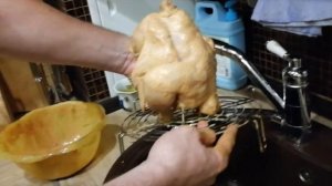 Курочка гриль в аэрогриле Hotter