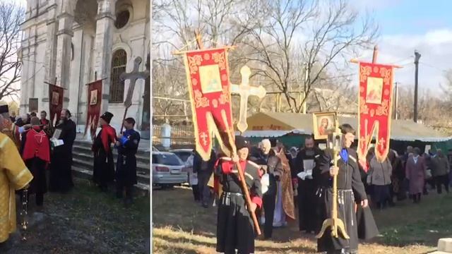 Пристольный праздник в Храме Дмитрия Солунского в селе Калиновском Ставропольский край смотреть онлайн