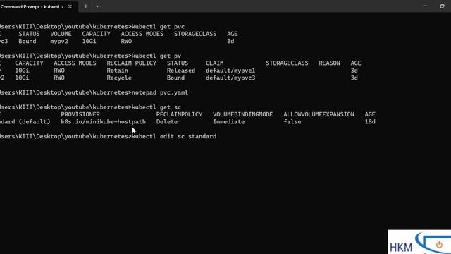 Dynamic Provisioning of PV | Creation of PV using Storage Class