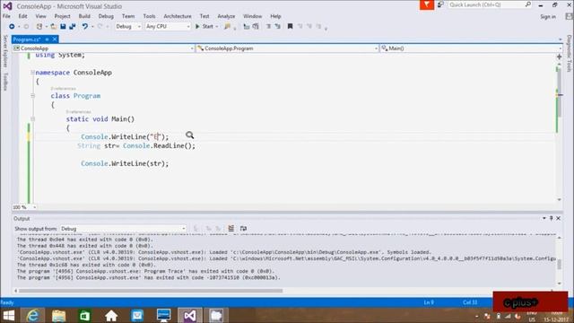 Read and Write Method in C# Console Application смотреть онлайн