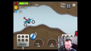 ЕЗДА НА ТЕХНИКЕ КРОССОВЫЙ МОТОЦИКЛ ПО КАРТЕ ПЕЩЕРА ИГРА HILL CLIMB RACING МУЛИФЕ.mp4