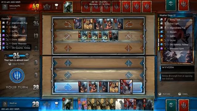 Gwent Dagon Weather Siege Ranked ~ Mirror ~ The Witcher Card Game Monster Deck Gameplay Guide смотреть онлайн