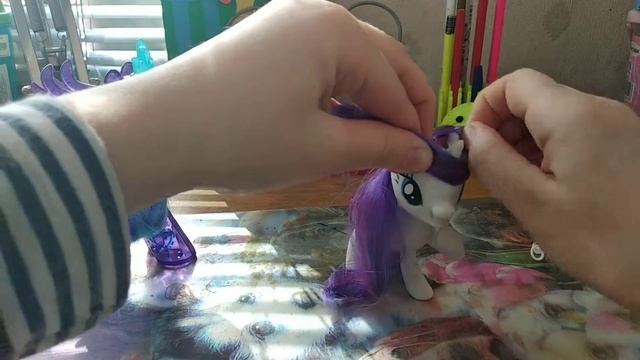 Делаем прическу для Рарити из Май Литл Пони.Просто и быстро! смотреть онлайн