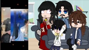 Реакция маньхуа~Словно лунный свет встретил палащее солнце 3/4(ориг)Семья НЕЙ