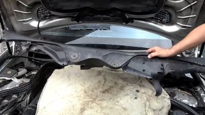 MERCEDES W211.УСТАНОВКА СТЕКЛООЧИСТИТЕЛЯ И ДВОРНИКОВ®️