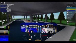 jogando simulador de onibus de sp(roblox)