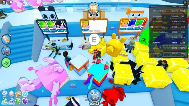 ЭТО БЫЛО ТРУДНО НО Я СМОГ ! ПОЛУЧИЛ HUGE PINEAPPLE CAT В PET SIMULATOR X ROBLOX смотреть онлайн
