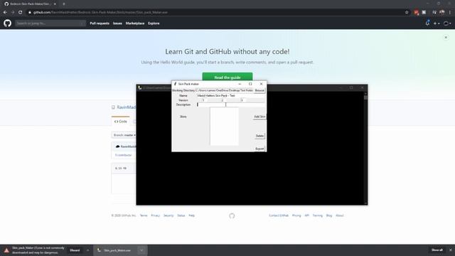 Minecraft Bedrock Skin: Pack Maker смотреть онлайн