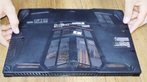 Разборка и сборка ноутбука  MSI GF 65Thin конселярской линейкой???!? и  добавление SSD от  KINGSTON