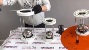 Шаровый запорный клапан для ассенизатора