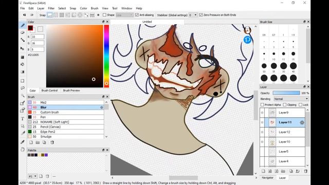 Sally face speed paint смотреть онлайн