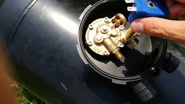 Как стравить балон с газом через мультиклапа смотреть онлайн