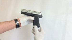 ОБЗОР Охолощенный пистолет Retay S2022 (Sig Sauer 2022, никель)