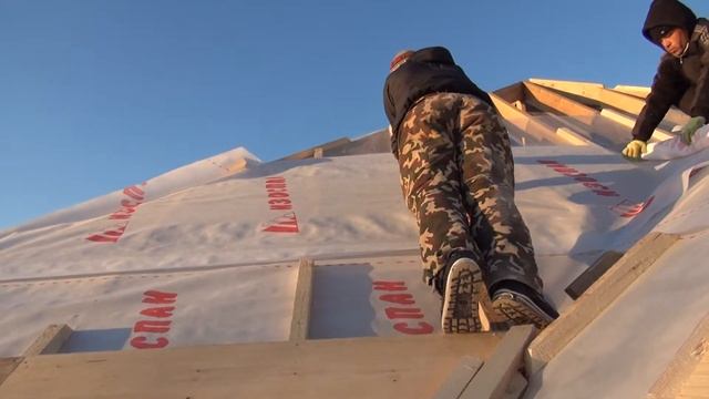 Крыша , установка пленки смотреть онлайн