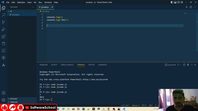 JavaScript Telugu Tutorial For Beginners: Install, How To Run code & variables - Part 2 [Oct 2022]