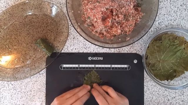 ДОЛМА ИЗ ВИНОГРАДНЫХ ЛИСТЬЕВ!!! DOLMAS-STUFFED GRAPE LEAVES! IFTORLIKKA DO'LMA!!! смотреть онлайн