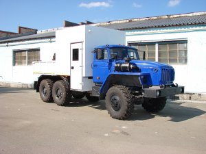 ГПА на шасси Урал 5557 (6 мест, кузов, ЯМЗ65674, 230 л.с., КПП ЯМЗ2361)