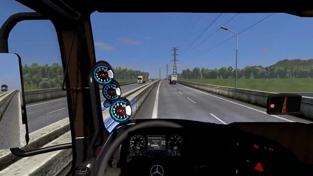 [ETS2] MERCEDES ATEGO CARREGADO COM O NOVO TRATOR DA MADEREIRA смотреть онлайн