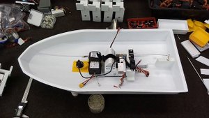 Сборка прикормочного кораблика. Часть 1.