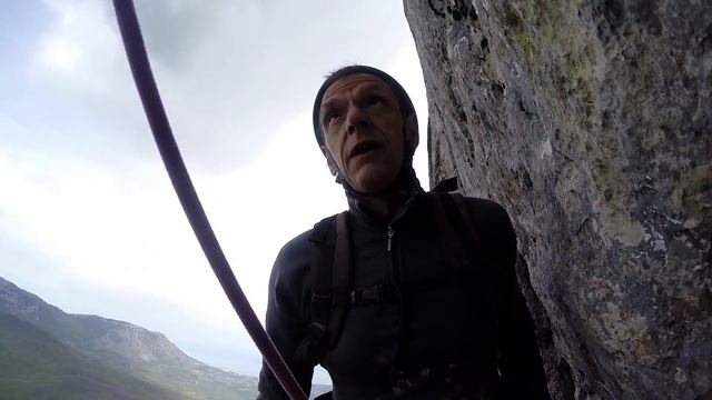 Альпинистское восхождение на Ангарскую стену. Маршрут Акрофобия. смотреть онлайн