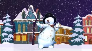 Танцуем вместе со Снеговиком. Зажигательная, весёлая и ритмичная песня-танец "Снеговики".