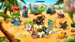 angry birds epic мод с ареной и событиями