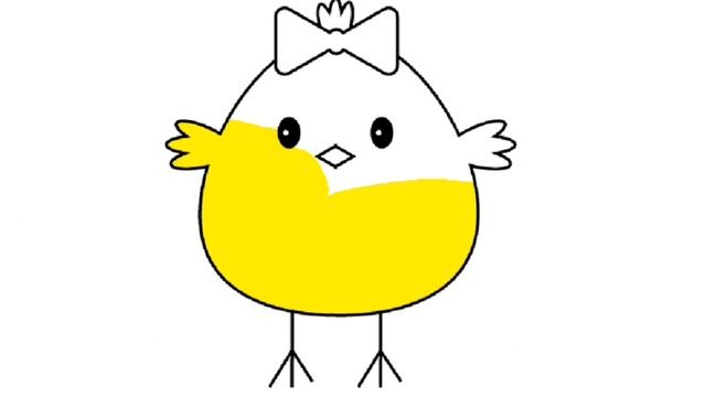 How to draw a cute "Chick"??? Easy to draw for Kid's?? Drawing, Coloring, Painting for Kid's♥️
