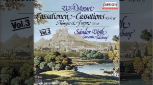 Cassation in G Major, K. 63: V. Adagio