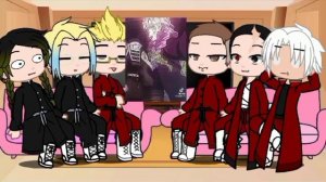 Tokyo revengers (Tenjiko) react to // takemichi as **mitsuri in demon slayer** #anime #viral #trend