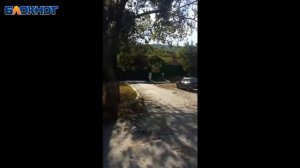 Канализационная река посёлка Южная Озереевка в Новороссийске