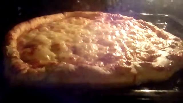 Пицца из покупного теста часть 2