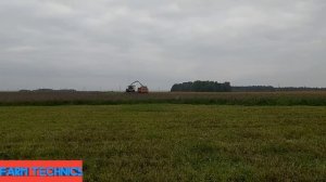 Образцовая вспашка зяби для наших полей, Бюлер+Карат 9. Продолжается заготовка силоса из отавы.