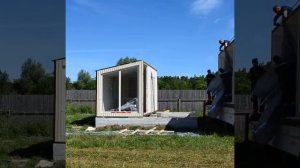 Сборка модульного дома