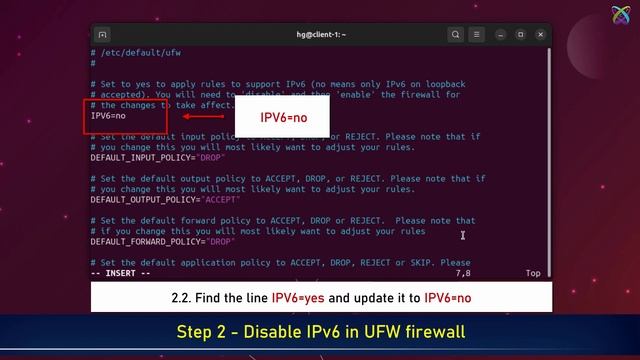 How to Disable IPv6 in UFW Firewall on Linux Ubuntu | Debian смотреть онлайн