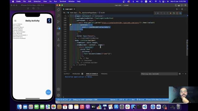 FLUTTER ZERO TO HERO - PART 5 - FUTURE BUILDER - LIST TILE - HTTP - API CALLS
