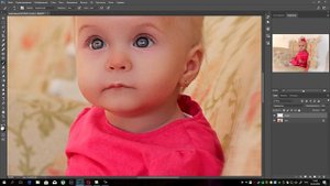 Обработка детской фотографии в фотошопе (Adode Photoshop)