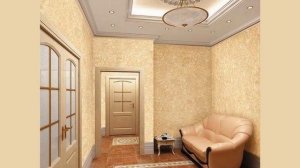 Обои в прихожую. Дизайн интерьера. Wallpaper in the hallway