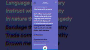 CRYSTAL CASTLES - KEROSENE (LYRICS)