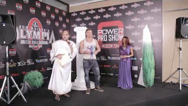 Кто порвет цепь - тот и Мистер Олимпия :) Адамас на Power Pro Show 2014 смотреть онлайн