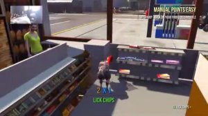 Savannah plays goat simulator