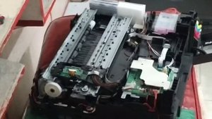 Disassembly, Calibrating Printer Head & Realigning  Paper Feeder Roller of Brother DCP-T310