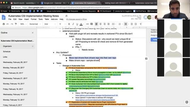 Kubernetes SIG Storage - CSI Implementation Workgroup 20180228 смотреть онлайн