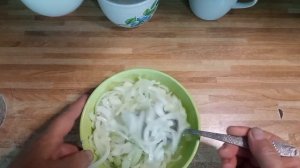 Наше меню на день (2). Рецепт блинного салата.