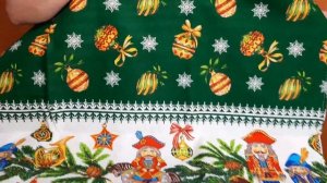 Новогодняя скатерть Щелкунчик 120 х 150 см