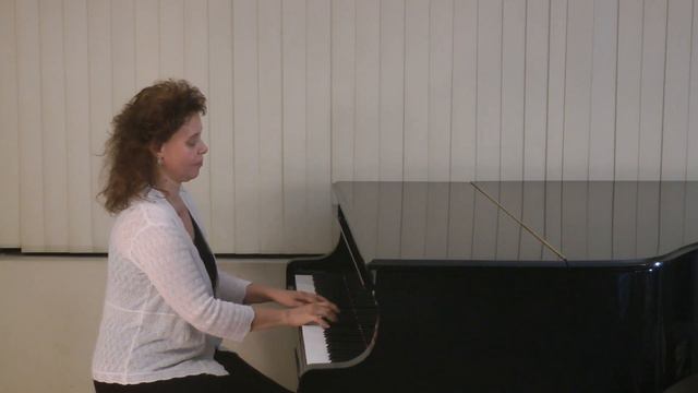F. Liszt. Consolation No 2 in E Major. Performer: Alla Nikitskaya. смотреть онлайн