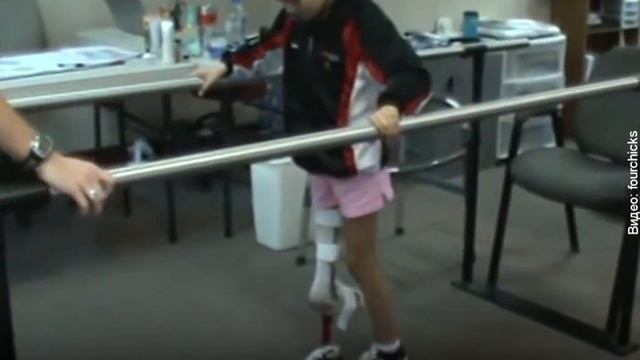 У нее была мечта стать балериной и ампутация ноги ей не помешала! смотреть онлайн