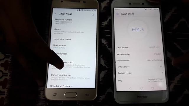 Huawei Honor 8 Lite vs Samsung Galaxy J5 Prime Comparison & Speed Test смотреть онлайн
