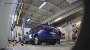 Установка защиты на Volkswagen Tiguan 2018 год. MOTODOR, арт. 72739